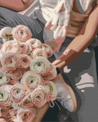 Картина за номерами Cтильний букет (BS52326) Brushme 40x50 см Brushme