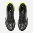 Чоловічі кросівки для бігу ASICS Novablast 3 1011B458-005 44 (10US) 28 см Чорний/Зелений (4550456636064) - зображення 4