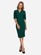Sukienka ołówkowa damska elegancka Stylove S313 1201227 2XL Zielona (5903887685733) - obraz 3