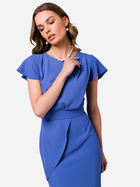 Sukienka ołówkowa damska elegancka Stylove S336 1423640 XL Niebieska (5905563702994) - obraz 3