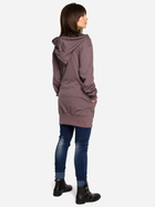 Bluza damska rozpinana streetwear długa BeWear B054 86951 L-XL Brązowa (5903068402630) - obraz 4