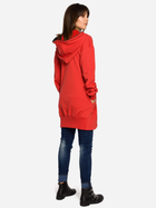 Bluza damska rozpinana streetwear długa BeWear B054 86954 2XL-3XL Czerwona (5903068402715) - obraz 5