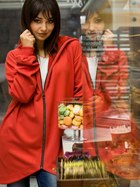 Bluza damska rozpinana streetwear długa BeWear B054 86954 L-XL Czerwona (5903068402722) - obraz 6