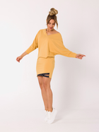 Sukienka tunika damska Made Of Emotion M732 S Żółta (5903887696647) - obraz 1