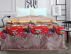 Плед детский Tag Tekstil велсофт (микрофибра) 160х220 см Тачки (VL-SF119)