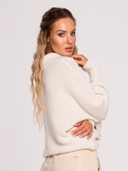 Пуловер жіночий Made Of Emotion M687 S/M Айворі (5903887667210) - зображення 2
