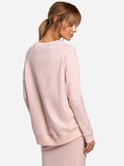 Bluza damska bez kaptura Made Of Emotion M492 XL Różowa (5903068475092) - obraz 2