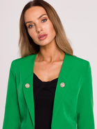 Піджак класичний жіночий Made Of Emotion M665 2XL Green (5903887663373) - зображення 4