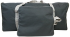 Большая складная дорожная сумка, баул из кордуры 105 л Ukr Military 85х38х34 см (sum0021364) Темно-серый - изображение 1