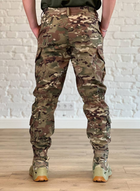Армейские штаны флисовые SoftShell Мультикам XXXL - изображение 4