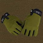 Перчатки тактические беспалые, перчатки военные с открытыми пальцами и антискользящим покрытием - изображение 1
