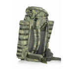 Тактический военный рюкзак для армии зсу на 100+10 литров и военная сумка на одно плече - изображение 1