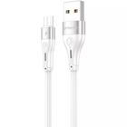Шнур micro usb Proove Soft Silicone Micro USB 2.4A 1m White