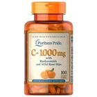 Вітаміни Puritan's Pride Vitamin C-1000 мг With Rose Hips 100 таблеток
