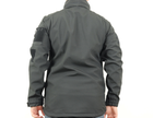 Куртка Vik-Tailor SoftShell з липучками для шевронів Black 56 - зображення 3