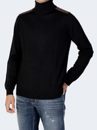 Sweter z golfem męski ciepły Antony Morato MMSW01328YA400006-9005 M Czarny (8052136297085) - obraz 3