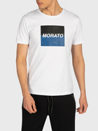 T-shirt męski Antony Morato MMKS01992FA100144-1000 2XL Biały (8052136096848) - obraz 1