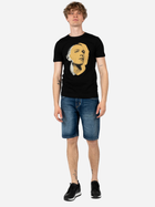 T-shirt męski z nadrukiem Antony Morato MMKS02166FA100144-9000 S Czarny (8052136245871) - obraz 3