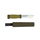 Нож Morakniv Outdoor 2000 stainless steel зеленый 10629 - изображение 7
