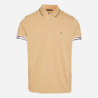 Koszulka polo męska Tommy Hilfiger Regular Fit MW0MW31567 S Khaki (8720644191149) - obraz 5