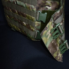 Плитоноска с установкой боковой и кевларовой защиты Cordura Kirasa KI102 камуфляж - изображение 4