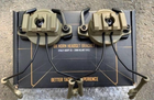 Кріплення для тактичних активних навушників на шолом fast адаптер койот - зображення 4