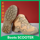 Короткі тактичні черевики Scoote Скутер Койот 40 - зображення 3