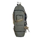 Тактичний рюкзак трансформер брезентовий х010 Оливковий 105л - зображення 4