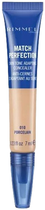 Korektor Rimmel Match Perfection Concealer Anti-Cernes korektor rozświetlający 010 Porcelain 7 ml (3614226150356) - obraz 1