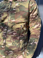 Армійська флісова кофта на блискавці Мультикам XL (Kali) - зображення 6