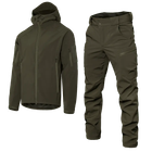 штормовой ветро-влагозащитный костюм Softshell Gen.II Оливковый XXL (Kali) - изображение 1