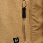 Армійська флісова куртка Brandit матеріал Rip-Stop Койот S (Kali) - зображення 5