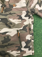 Армейская куртка анорак с капюшоном Brandit Мультикам XXL (Kali) - изображение 3