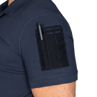 Поло футболка чоловіча тактична польова універсальна для силових структур Camotec 7187(L) синій (OPT-10601) - зображення 3