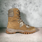 Берцы ботинки тактическая обувь теплые Зима до - 25 натуральная гидрофобная кожа Premium усиленная пятка и носок 45 - изображение 5