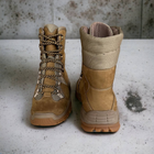 Берці черевики тактичне взуття теплі Зима до - 25 натуральна гідрофобна шкіра Premium посилена п'ята та носок 43 - зображення 6