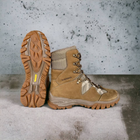 Берцы ботинки тактическая обувь теплые Зима до - 25 натуральная гидрофобная кожа Premium усиленная пятка и носок 44 - изображение 8