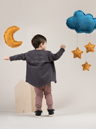 Дитяча кофта для хлопчика Pinokio Dreamer 74 см Графітова (5901033271939) - зображення 2