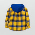Дитяча сорочка з капюшоном для хлопчика OVS 1827342 110 см Помаранчева (8056781669365) - зображення 2