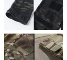 Тактический демисезонный военный коcтюм форма G3 рубашка с длинным рукавом, штаны+наколенники р.3XL - изображение 2