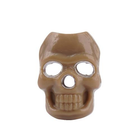 Набор Sturm Mil-Tec стопперов для молнии/темляка CORD STOPPER SKULL (Coyote) 2,3 x 1,2 x 0,9 cm - изображение 3