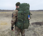 Туристичний великий рюкзак Tactic похідний військовий рюкзак рюкзак на 90 л тактичний рюкзак Олива (new-tur90-olive) - зображення 3