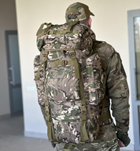 Туристический большой рюкзак Tactic походной военный рюкзак на 65 л тактический рюкзак Мультикам (ta65-multicam) - изображение 1