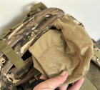 Туристичний великий рюкзак Tactic похідний військовий рюкзак на 65 л тактичний рюкзак Мультикам (ta65-multicam) - зображення 8