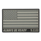 Нашивка 5.11 Tactical USA Patch (Double Tap) Единый