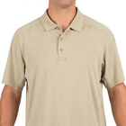 Футболка 5.11 Tactical поло Helios Short Sleeve Polo (Silver Tan) S - изображение 3