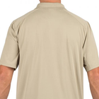Футболка 5.11 Tactical поло Helios Short Sleeve Polo (Silver Tan) S - изображение 4