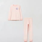 Piżama (longsleeve + spodnie) OVS 1843802 116 cm Pink (8056781808382) - obraz 1