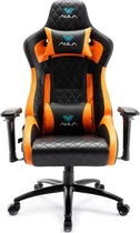 Кресло игровое Aula F1031 Gaming Chair Black+orange (6948391286211)
