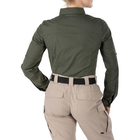 Рубашка 5.11 Tactical жіноча Women' Stryke Long Sleeve Shirt (Tdu Green) S - зображення 2